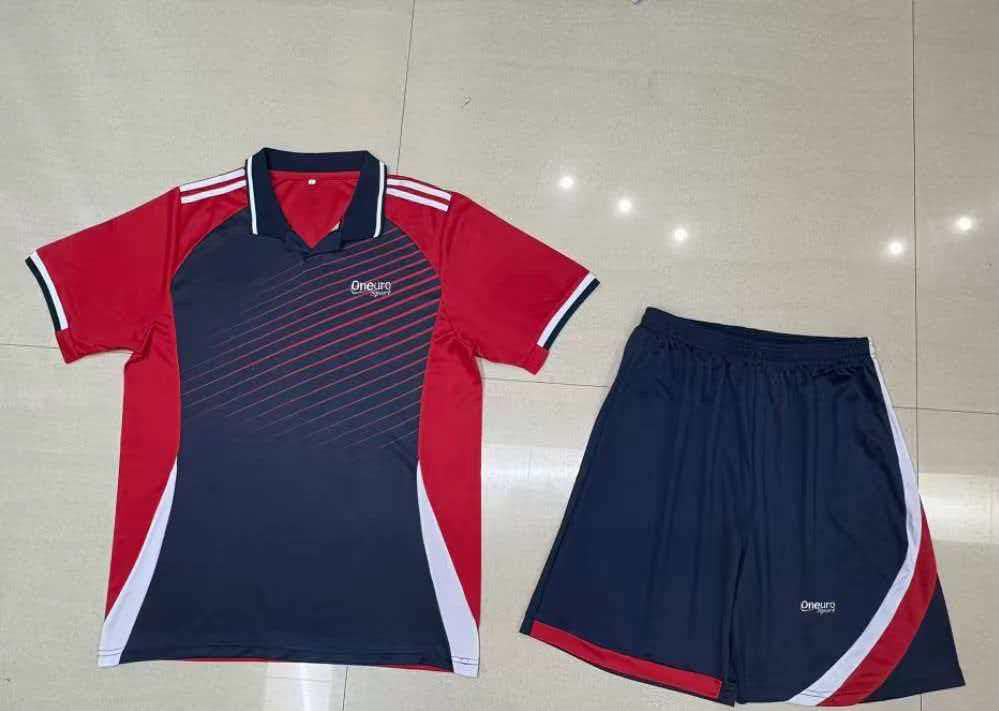 MAILLOT ONEEURO SPORT COL RAYE BLEU NUIT