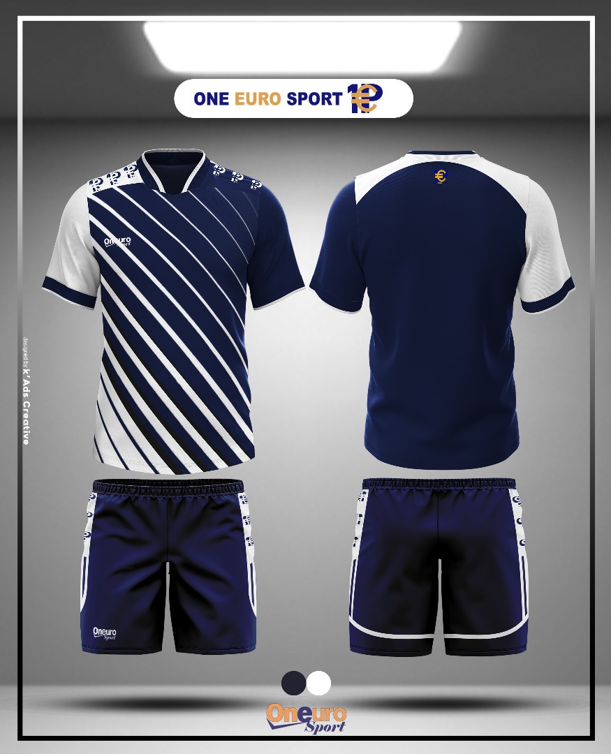 maillot one euro sport raye