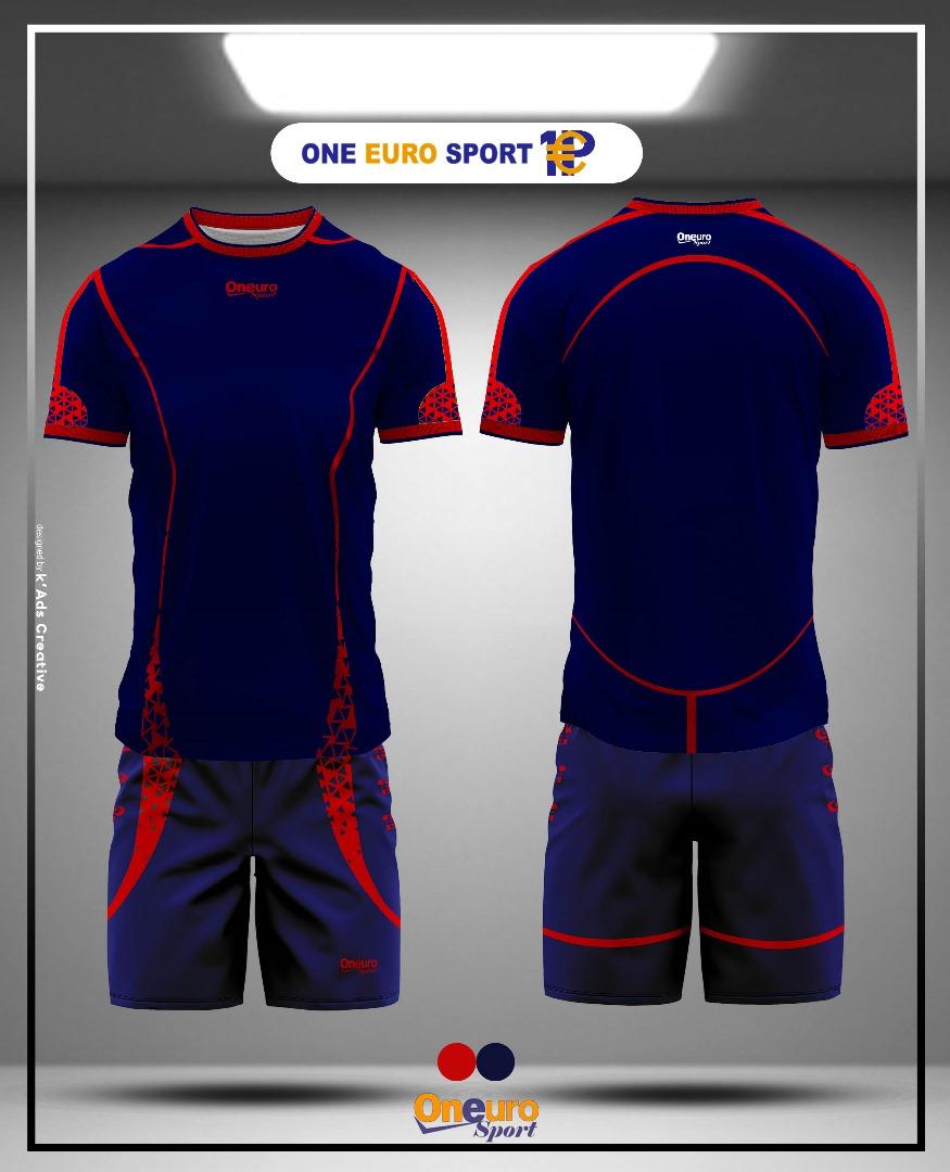 MAILLOT ONE EURO SPORT UNIQUE BLEU DE FRANCE - Image 4