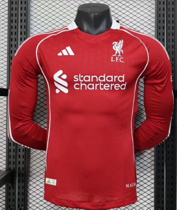 maillot de liverpool fc pro longue manche 2025