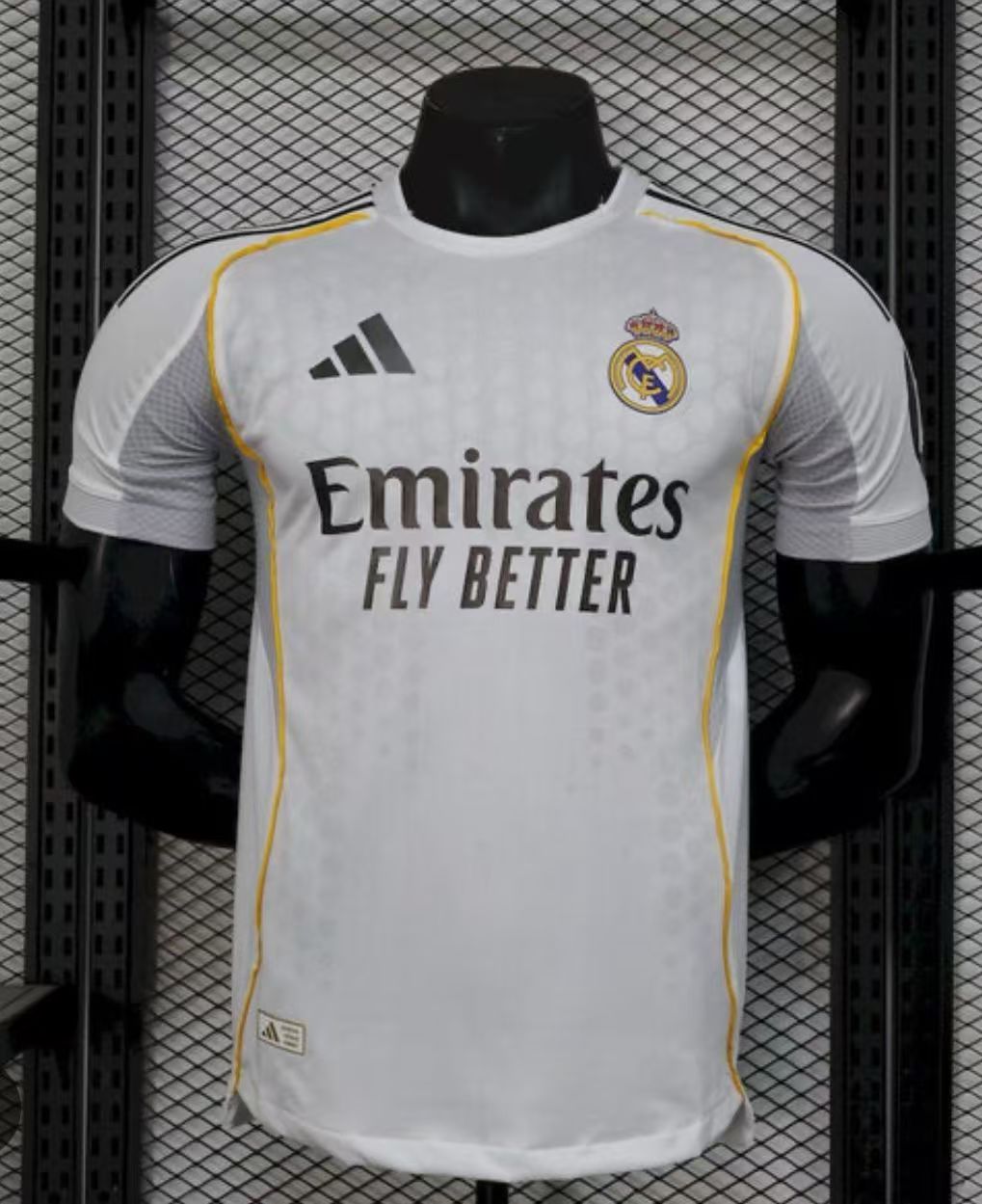 maillot du real de madrid pro blanc 2025