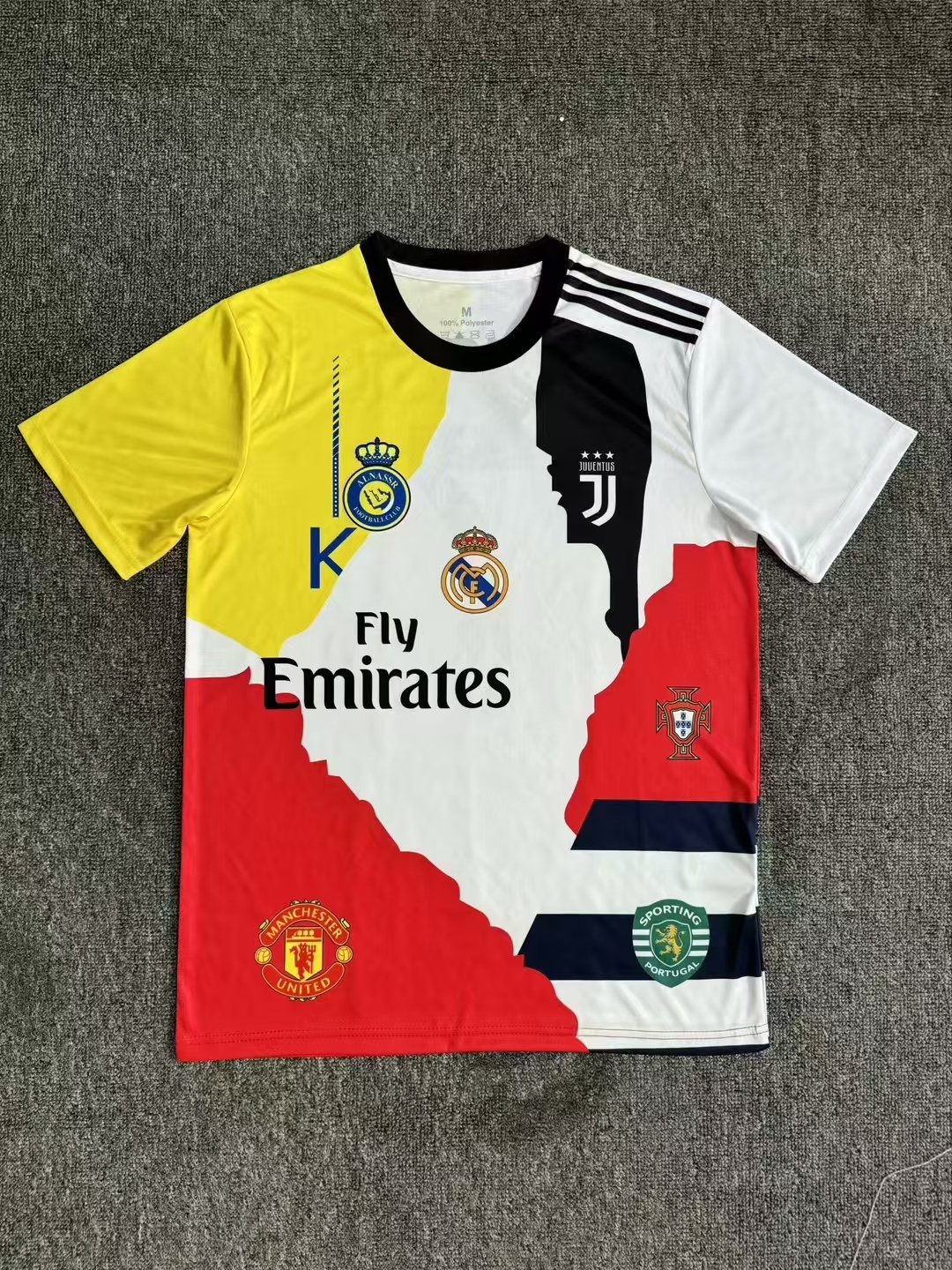 maillot melange christiana ronaldo fanac