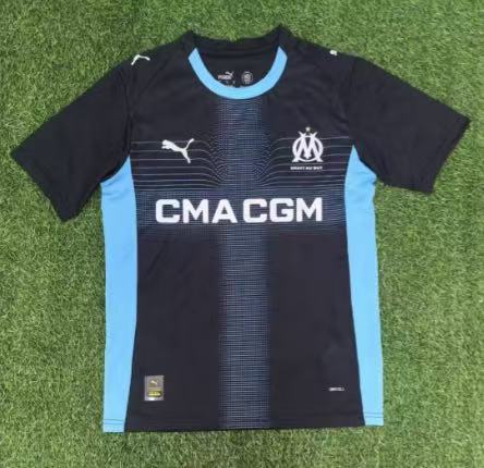 maillot de marseille fan bleu nuit 2526