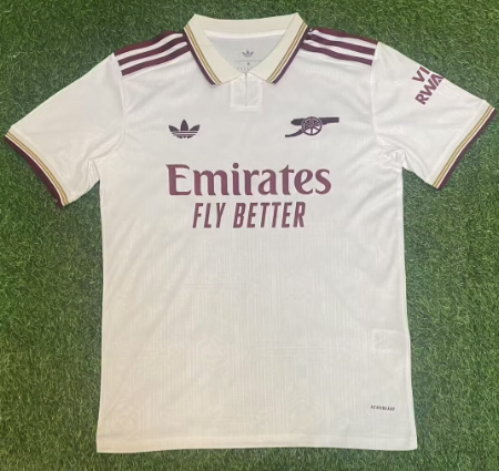 maillot arsenal fan  exterieur blanc 2526