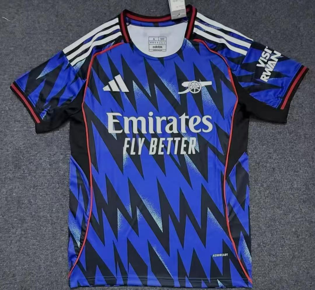 maillot arsenal fan entrainement bleu 2526