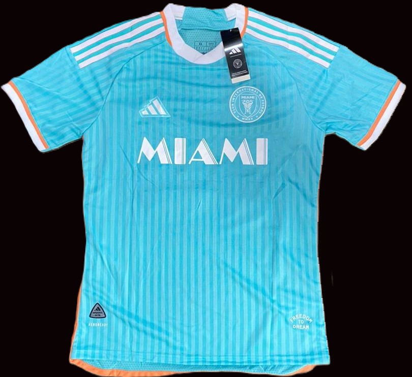 MAILLOT inter miami BLEU TURQUOIS 2024