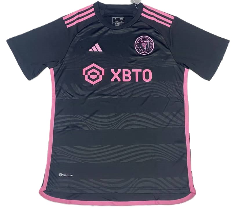 MAILLOT inter miami NOIR EXTERIEUR 2023