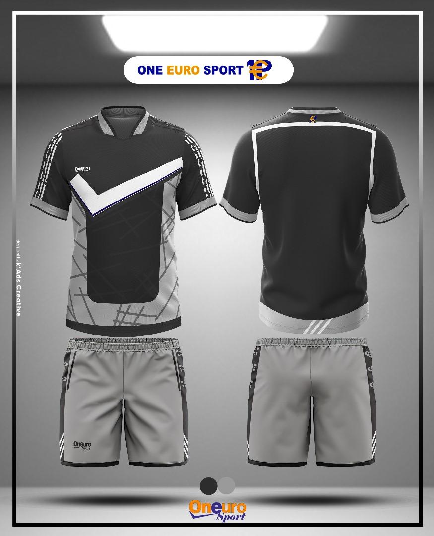 maillot one euro sport nike gris