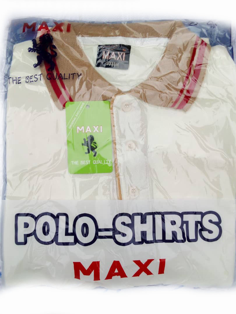 POLO MAXI BELGE COL KAKI MARON