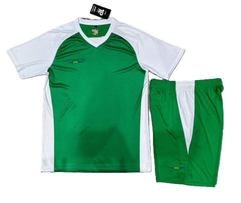 maillot one euro lisse vert blanc