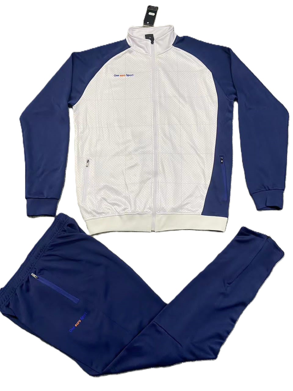 survet one euro blanc bleu nuit