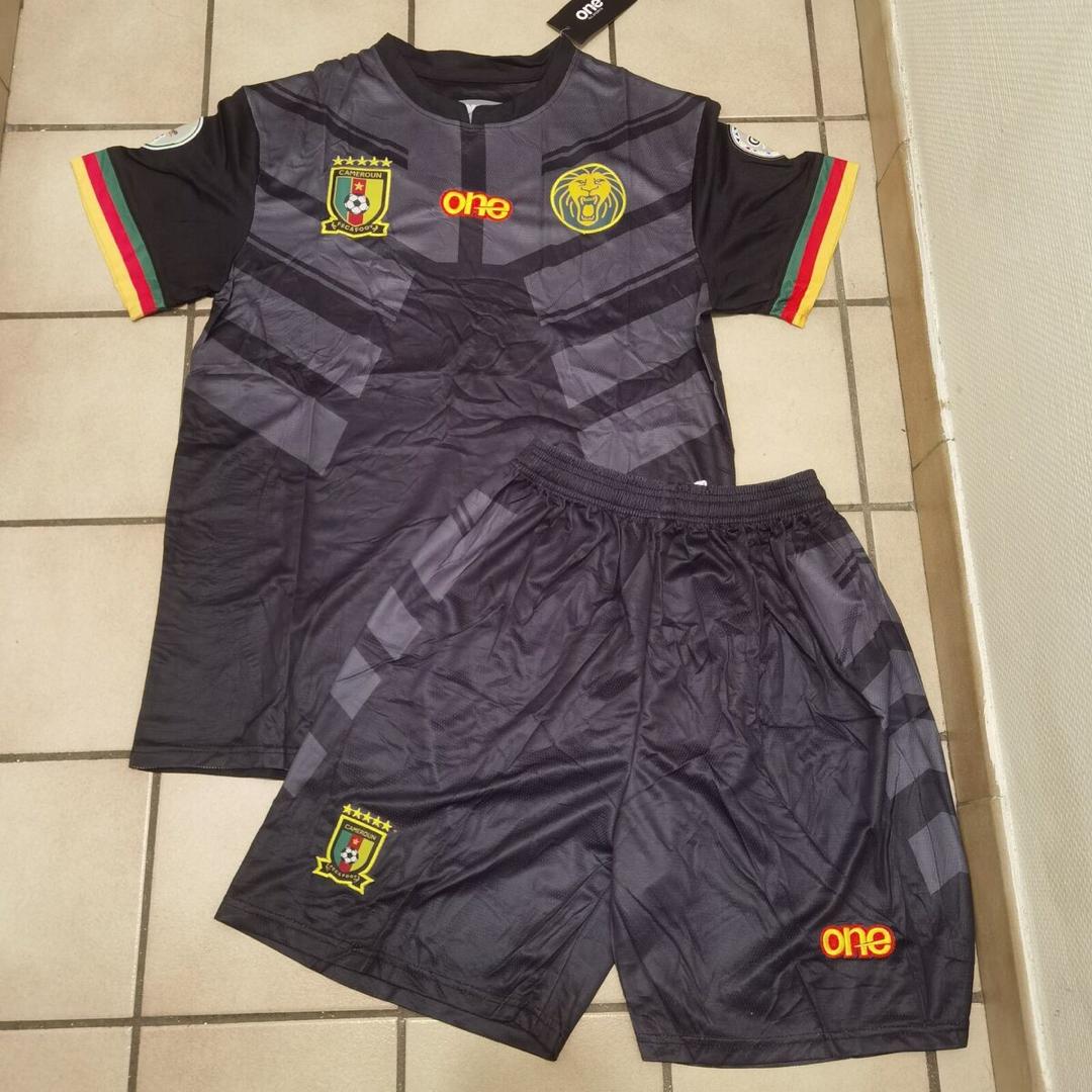 MAILLOT CAMEROUN ENFANT NOIR ONE ELL SPORT