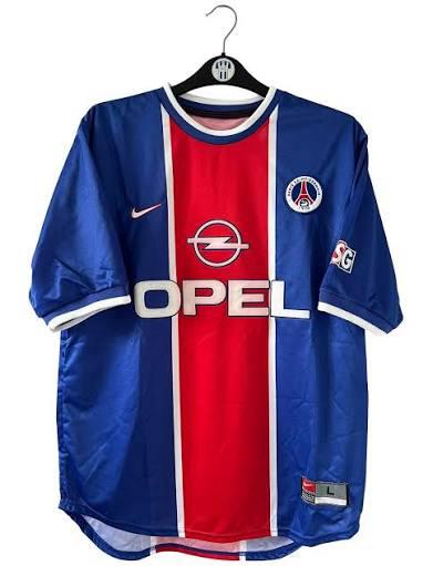 VINTAGE PARIS SAINT GERMAIN PSG BLEU ROUGE OPEL