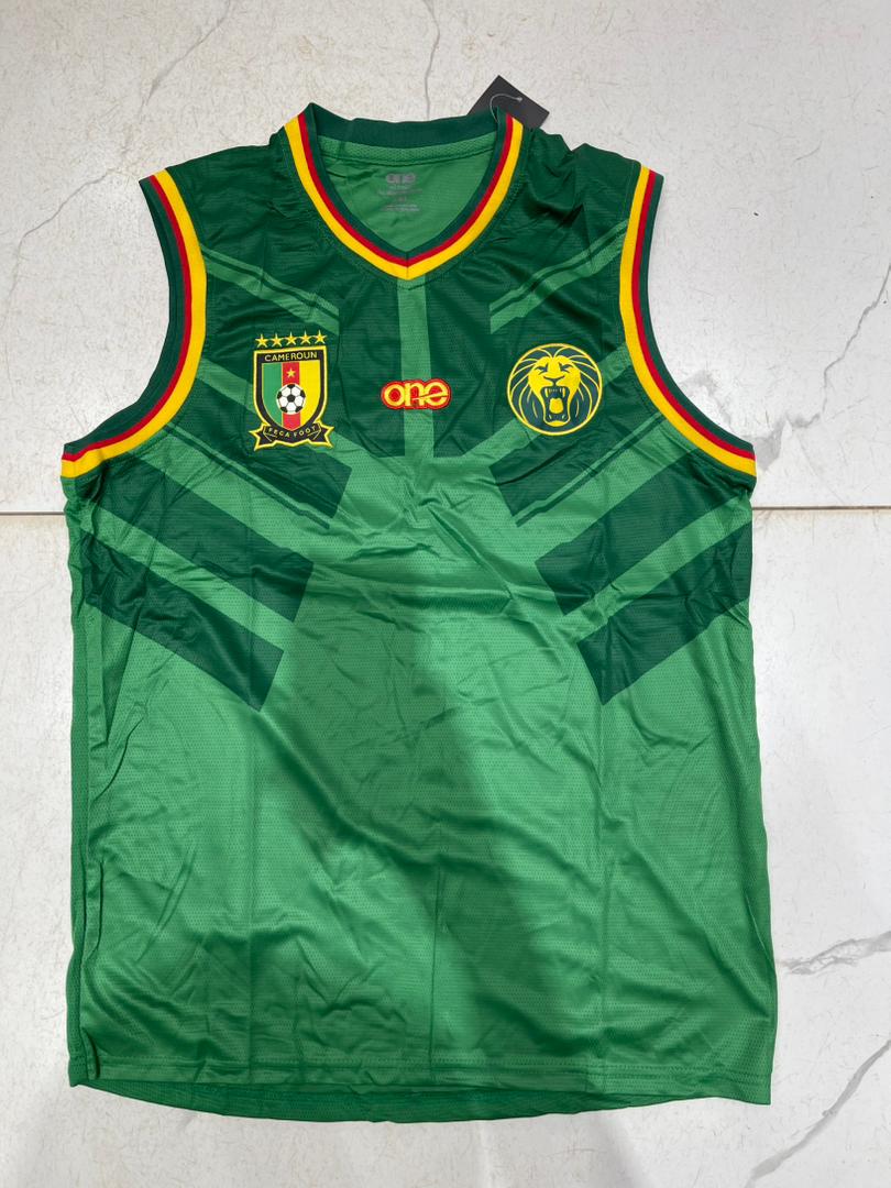 MAILLOT CAMEROUN ONE ALL VERT