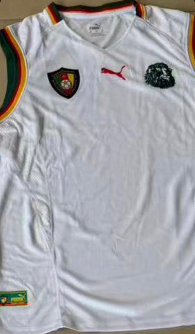 DEMEMBRE PUMA CAMEROUN BLANC 98