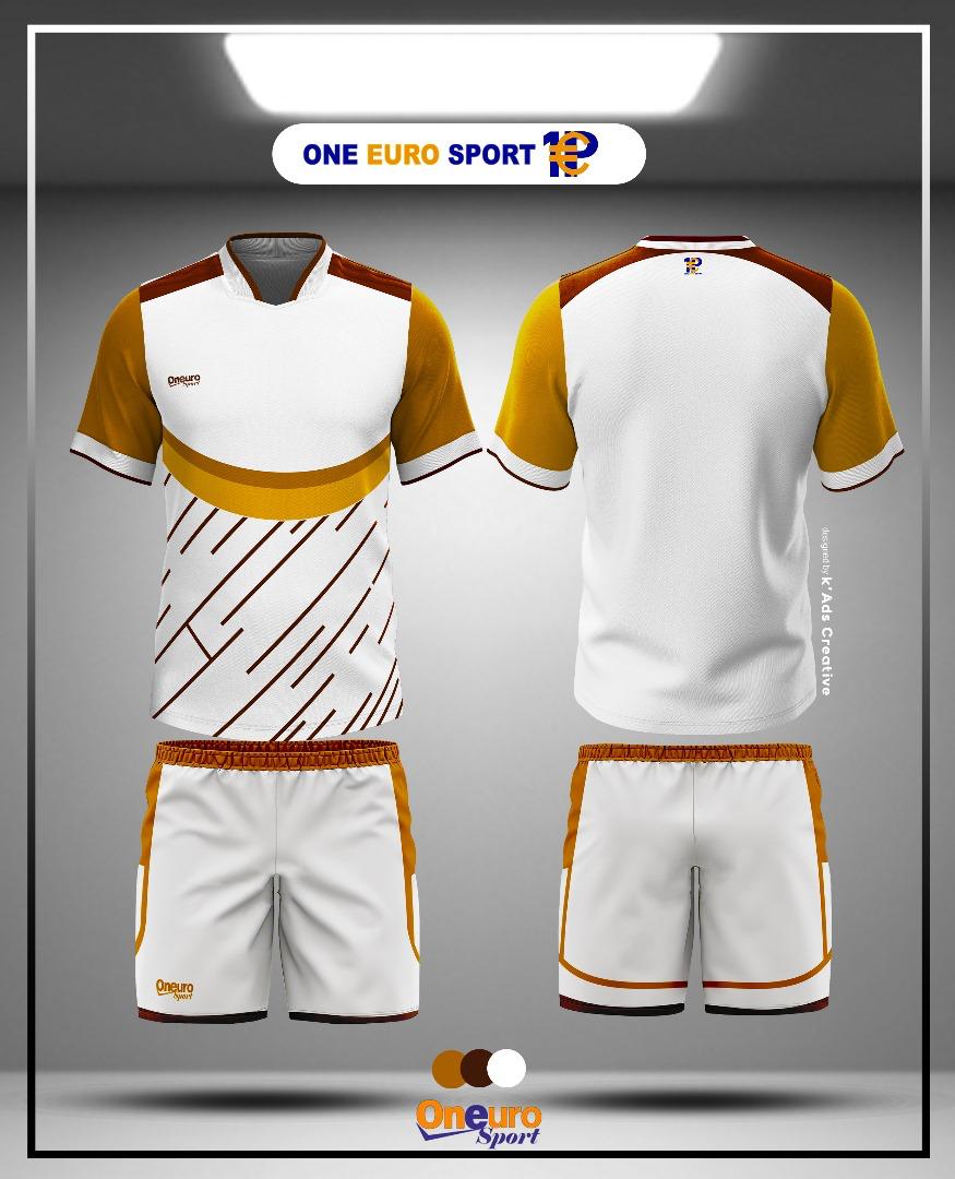 MAILLOT ONE EURO SPORT CERCLE OR