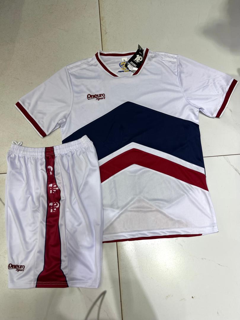 MAILLOT ONE EURO SPORT VE BLANC